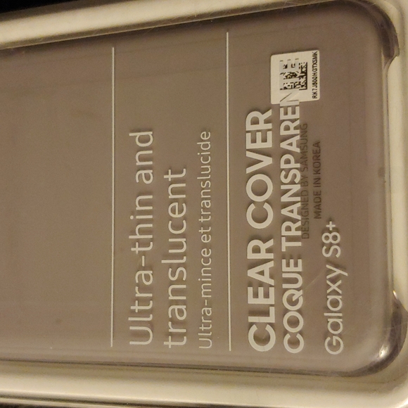 📱 SAMSUNG Galaxy S8+OEM Back Case || Grey || Ultra Thin & Translucent - Picture 1 of 6